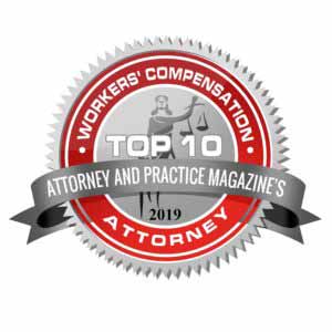Top 10 Workers Compensation Attorney 2019 | Attorney and Practice Magazine