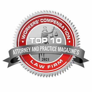 Top 10 Workers Compensation Law Firm 2019 | Attorney and Practice Magazine